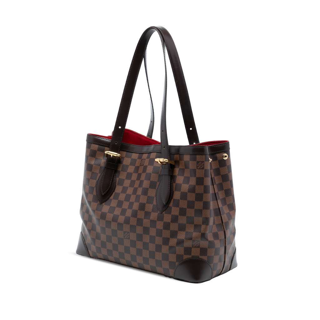 Louis Vuitton Damier Ebene Hampstead MM Brown Very good condition - Back View