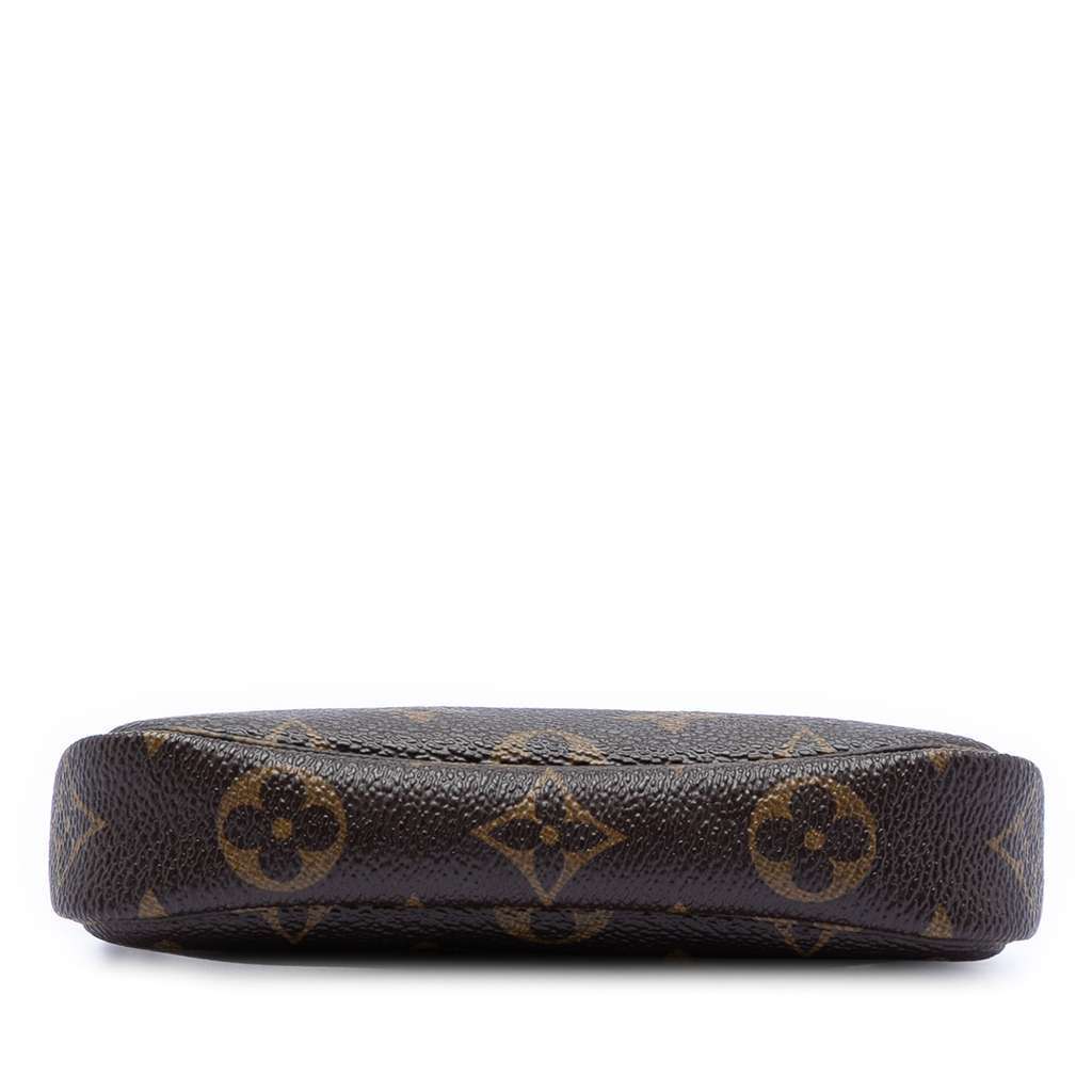 Louis Vuitton Monogram Mini Pochette Accessoires Brown Very good condition - Inside View