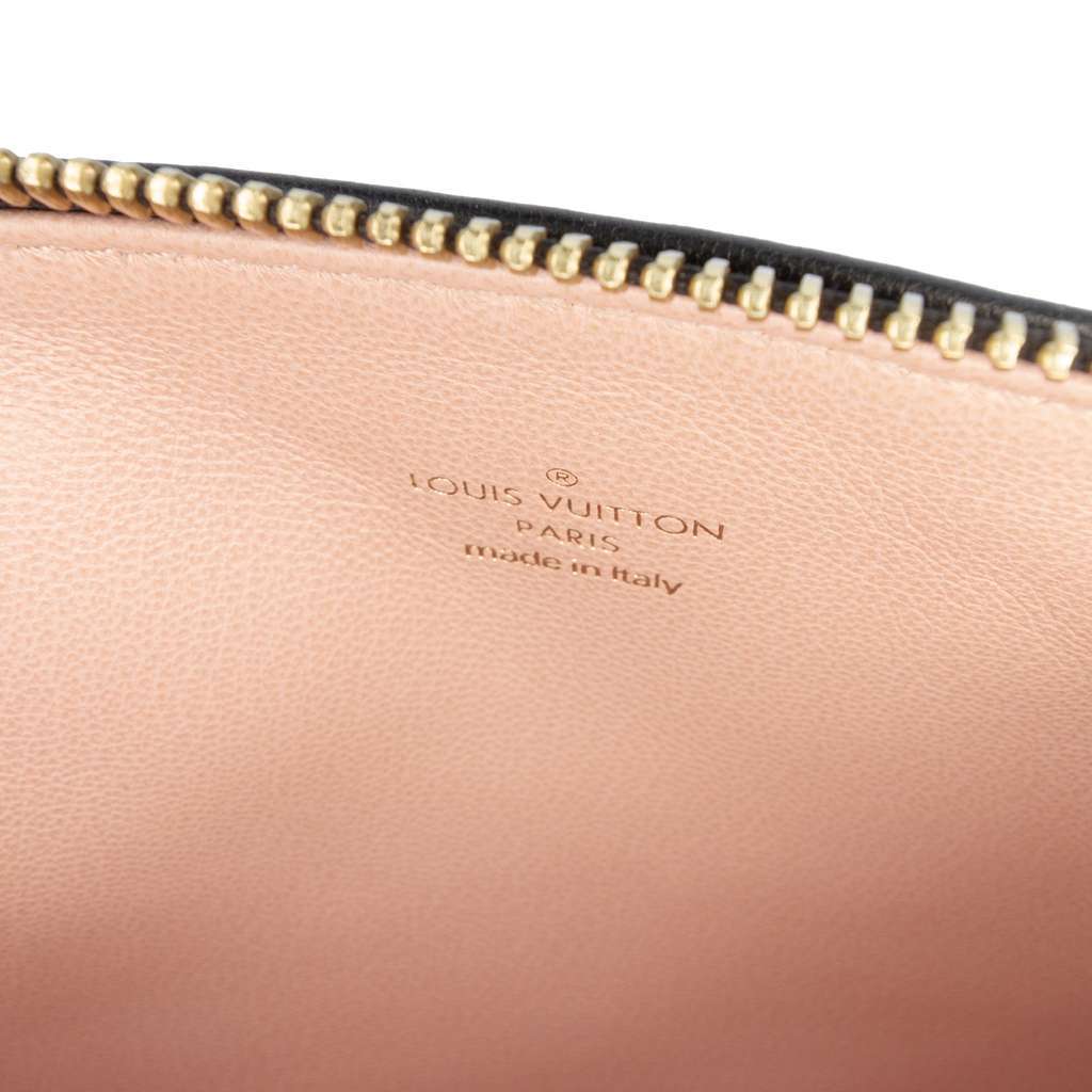 Louis Vuitton Monogram Embossed Puffy Lambskin Coussin PM Black Leather Very good - Box View