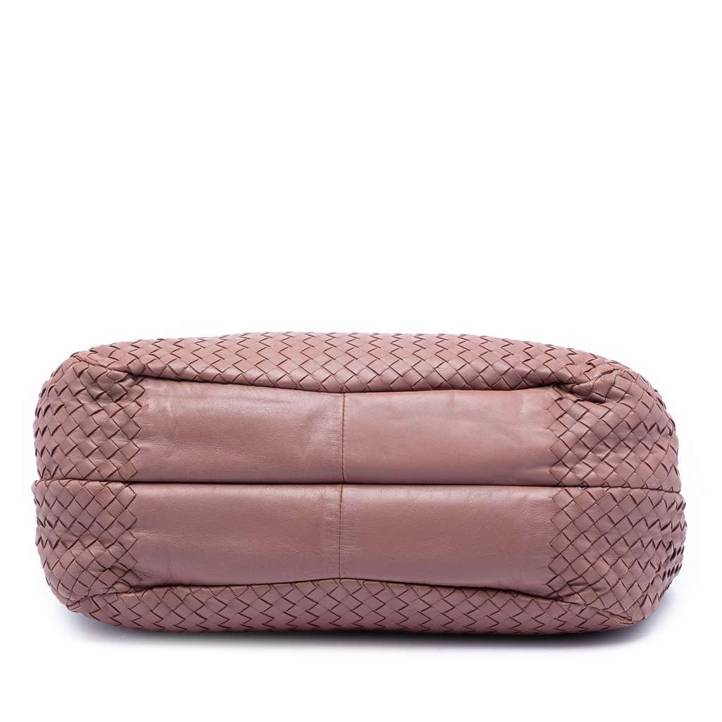 Bottega Veneta Large Nappa Intrecciato Campana Pink Leather Very good condition - Inside View