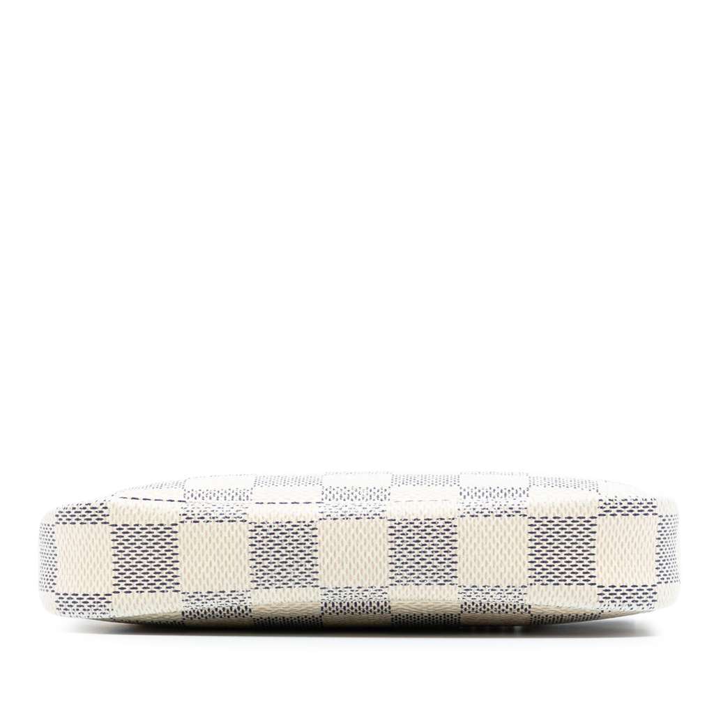 Louis Vuitton Damier Azur Mini Pochette Accessoires White Very good condition - Inside View