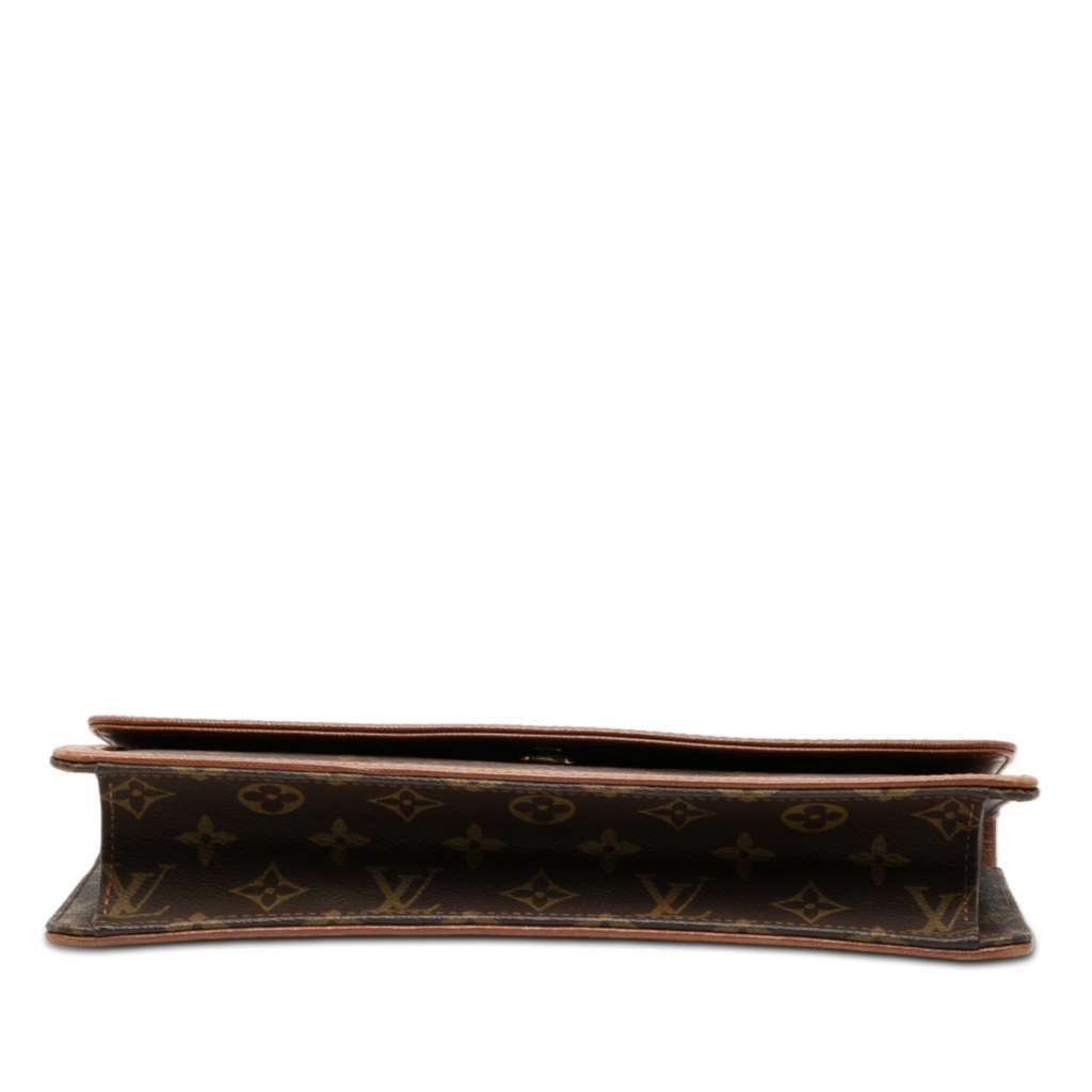 Louis Vuitton Monogram Pochette Dame GM Brown Very good - Inside View
