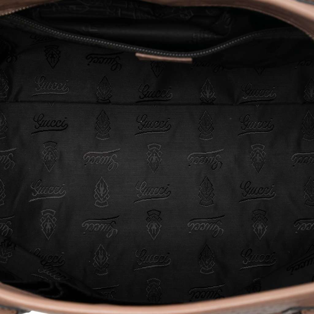 Gucci Medium Guccissima Tote Brown Leather Very good condition - Model View