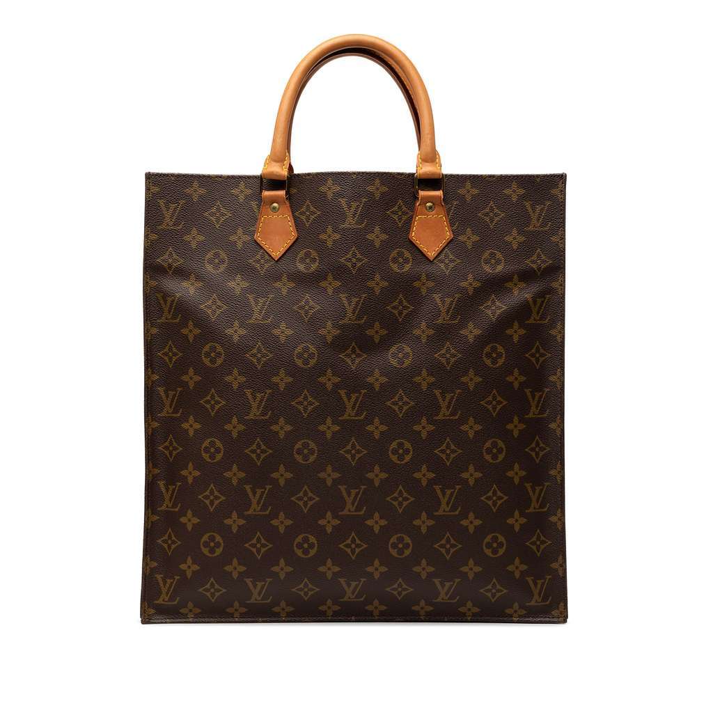Louis Vuitton Monogram Sac Plat Brown Very good condition - Front View