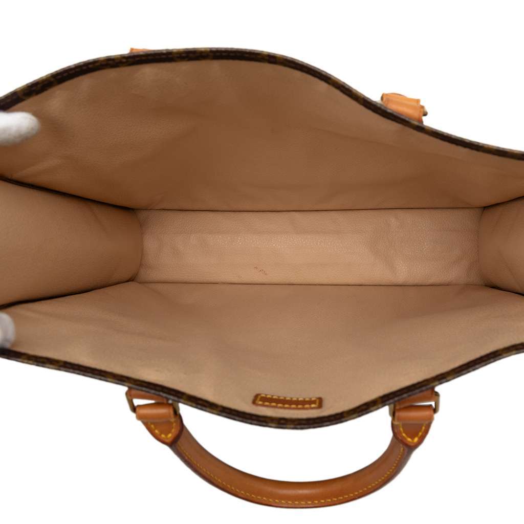 Louis Vuitton Monogram Sac Plat Brown Very good condition - Model View