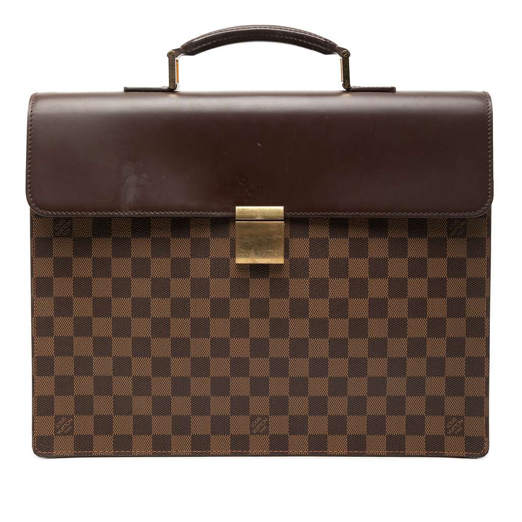 Louis Vuitton Damier Ebene Altona PM Brown Very good - Front View