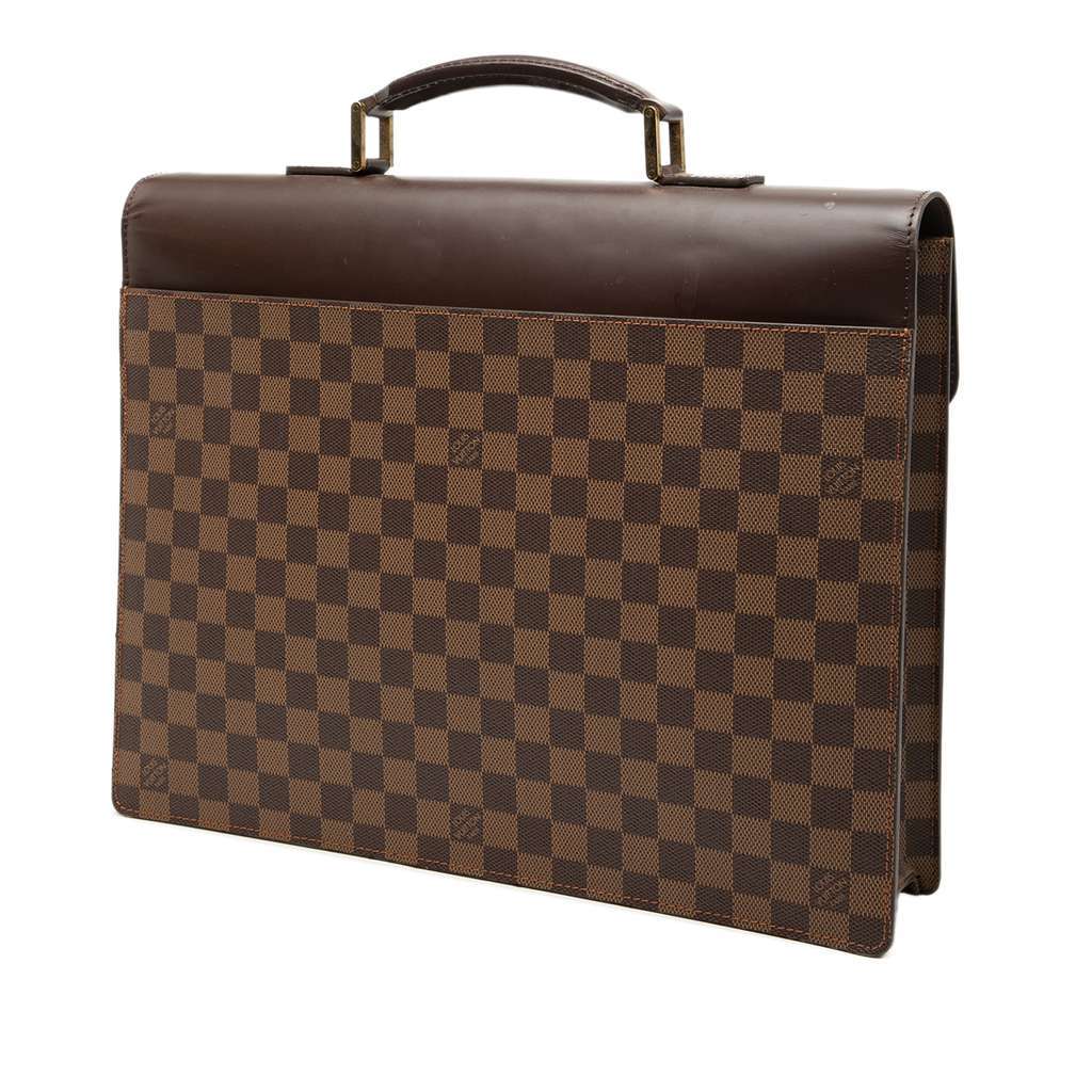 Louis Vuitton Damier Ebene Altona PM Brown Very good - Back View