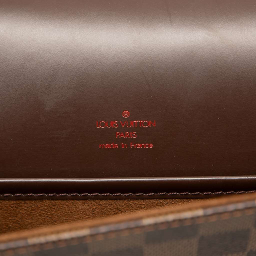 Louis Vuitton Damier Ebene Altona PM Brown Very good - Box View