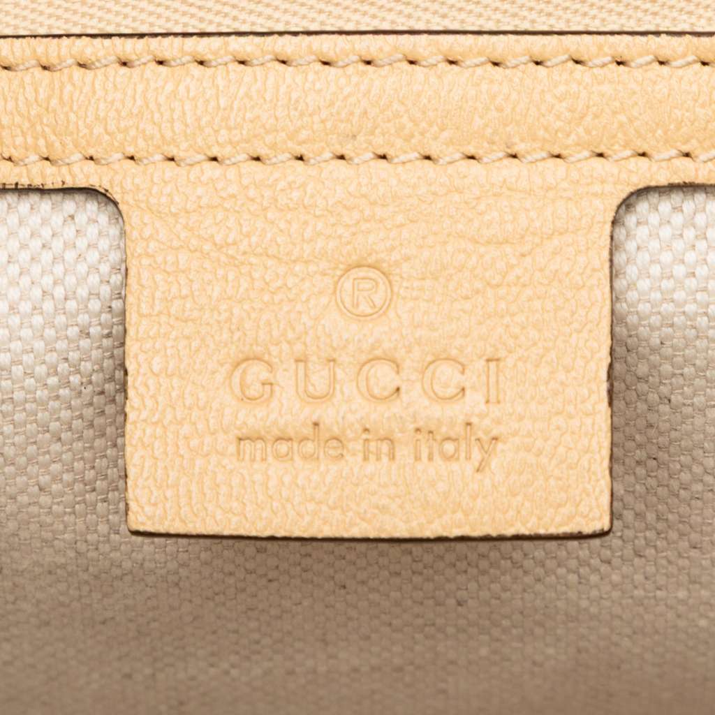 Gucci Medium Leather Horsebit 1955 Tote Brown Leather Very good condition - Box View