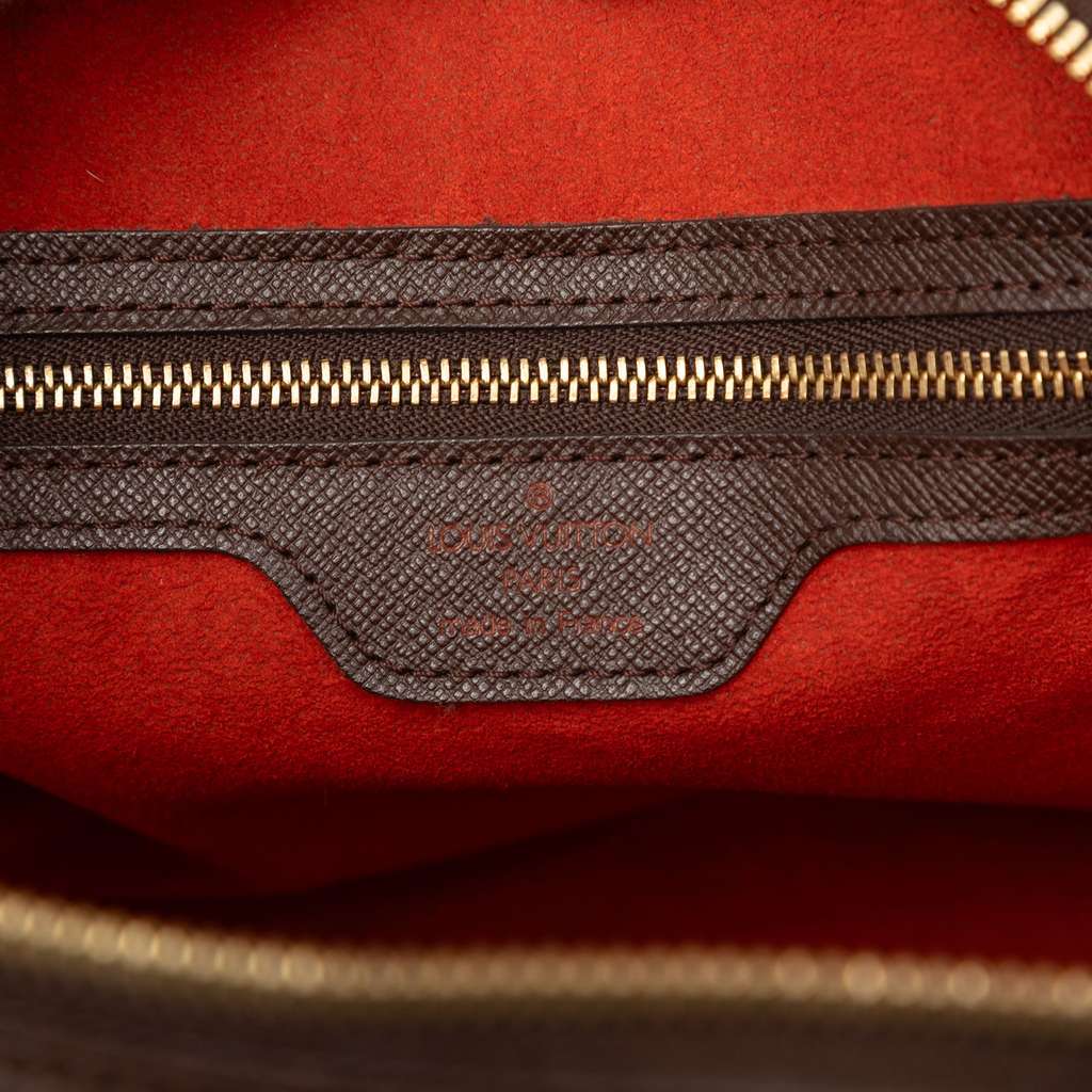 Louis Vuitton Damier Ebene Brera Brown Very good - Box View