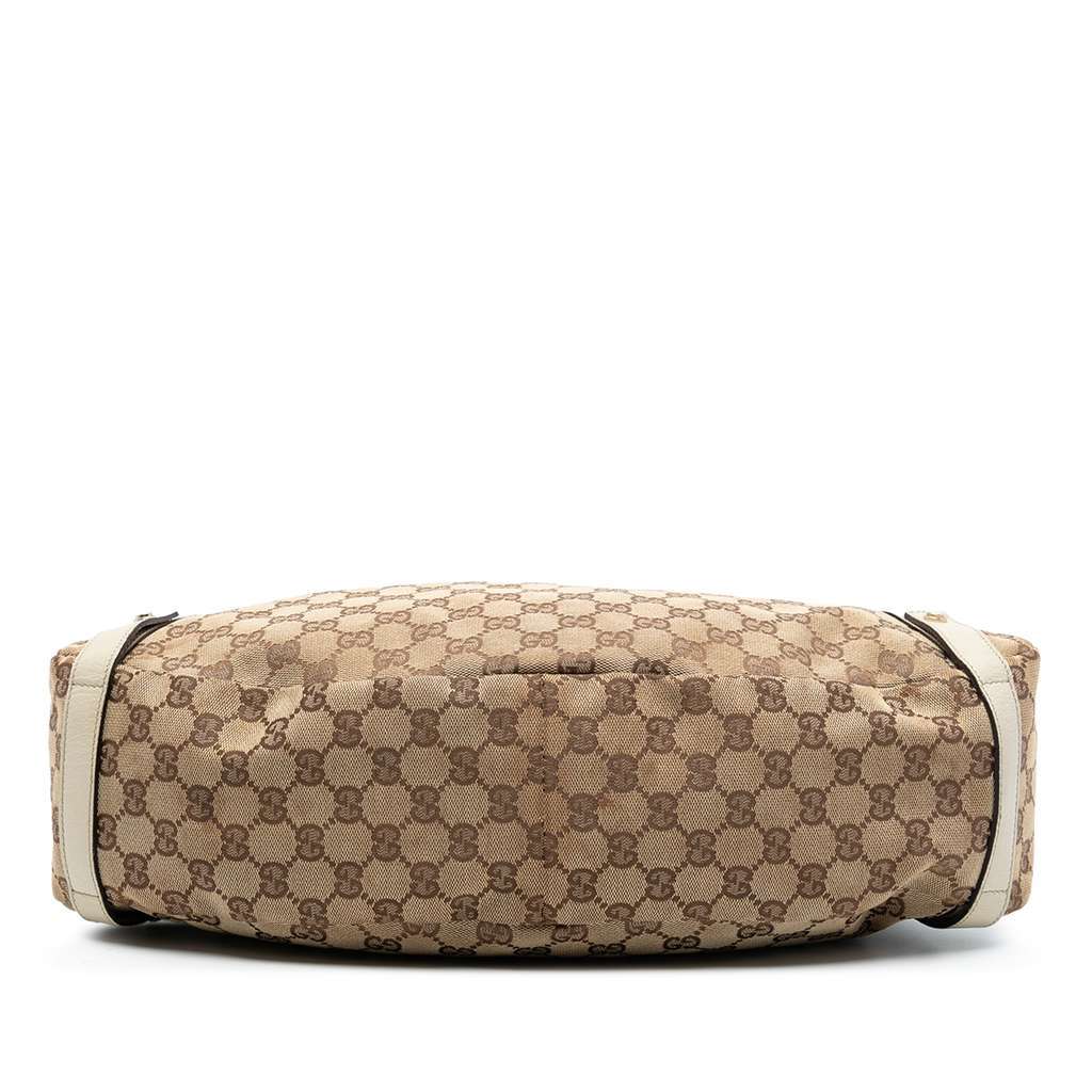 Gucci GG Canvas Abbey D Ring Tote Brown Canvas Very good condition - Inside View