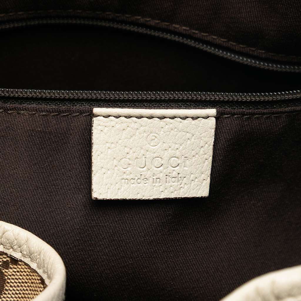 Gucci GG Canvas Abbey D Ring Tote Brown Canvas Very good condition - Box View