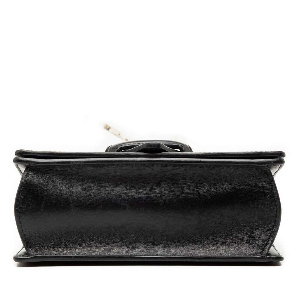 Loewe Small Leather Hearts Barcelona Crossbody Black Leather Very good - Inside View