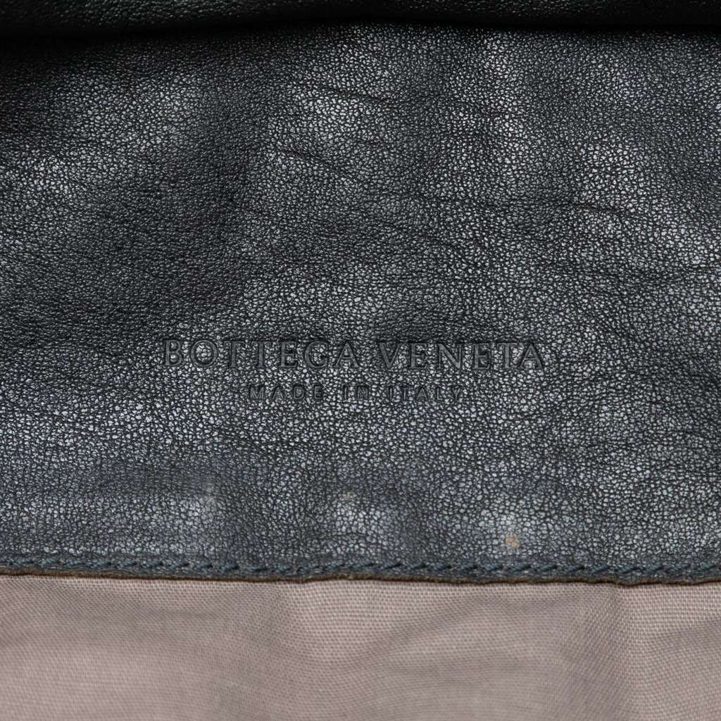 Bottega Veneta Tricolor Nappa Intrecciato Convertible Tote Black Leather Very good - Box View
