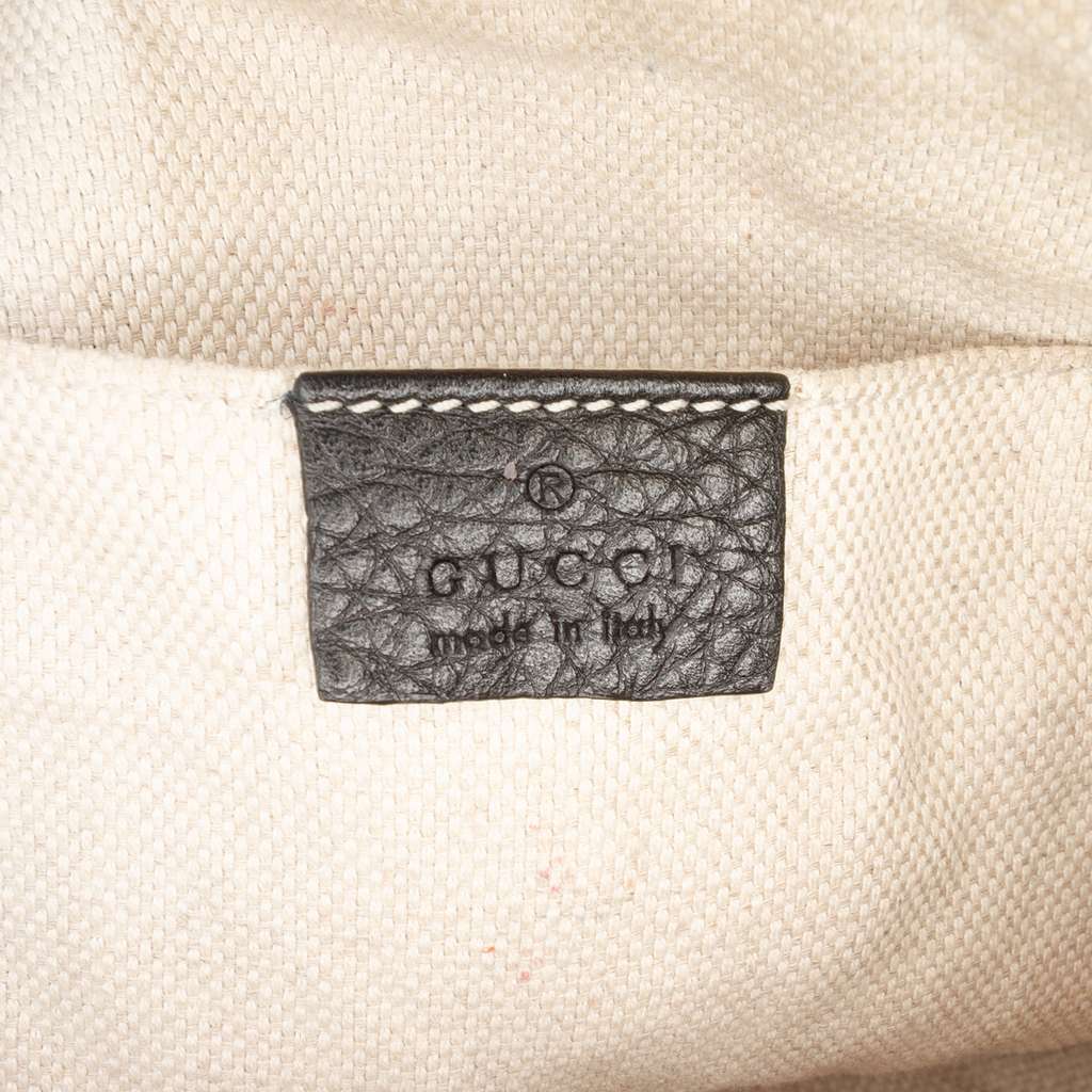 Gucci Leather Soho Disco Crossbody Black Leather Good - Box View