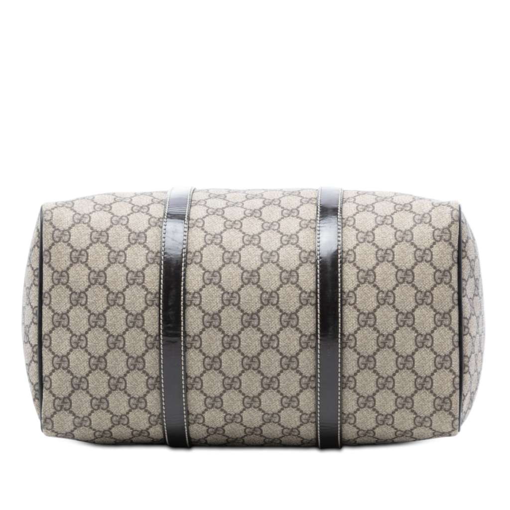 Gucci Medium GG Supreme Joy Boston Bag Brown Canvas Good condition - Inside View