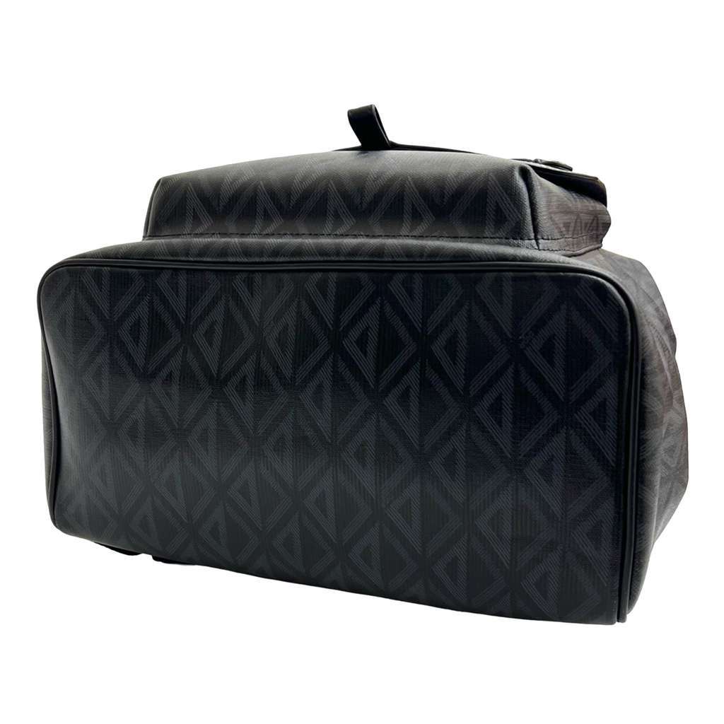 Dior CD Diamond Coated Canvas Hit the Road Backpack Black Canvas Very good condition - Model View