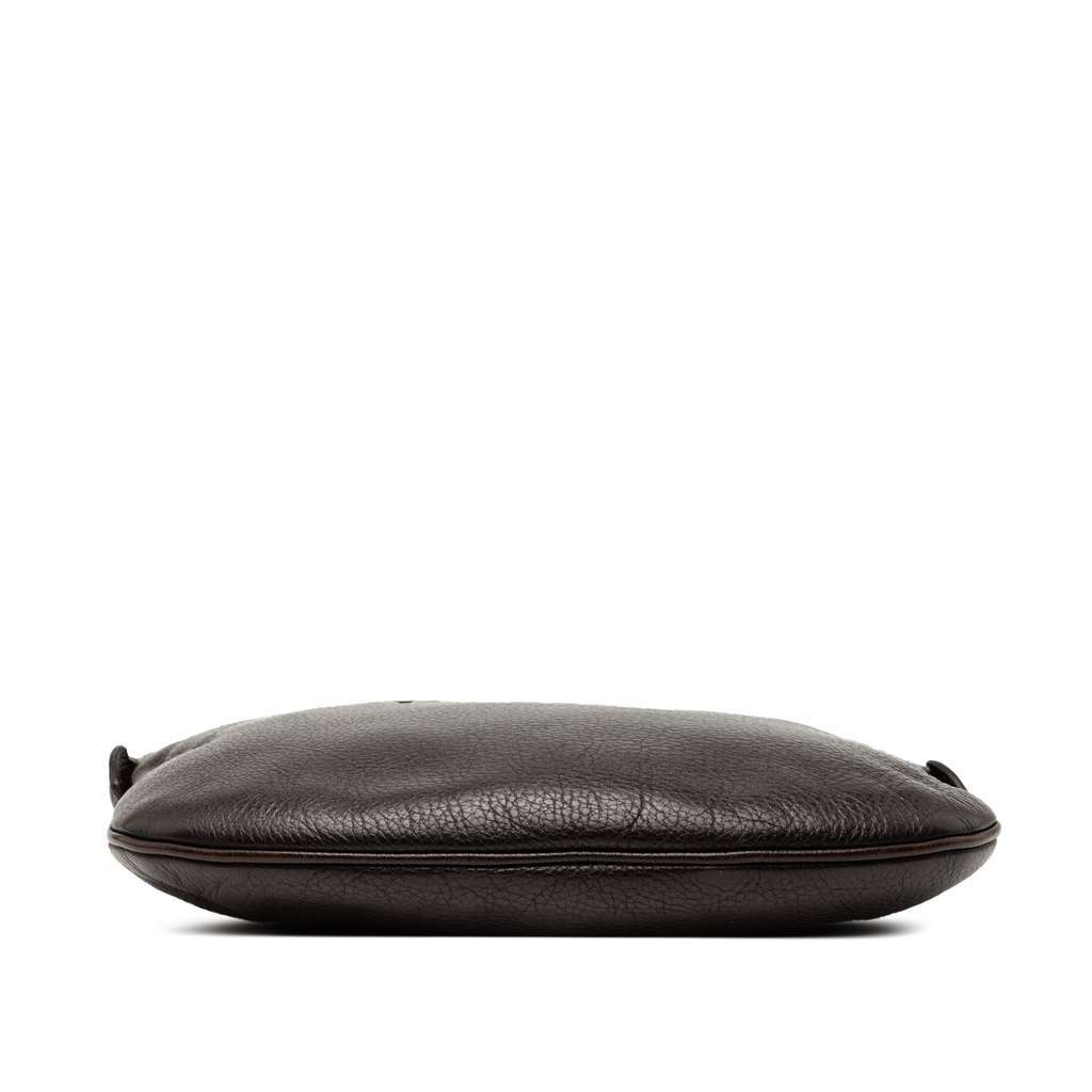 Loewe Leather Heritage Crossbody Brown Leather Good - Inside View