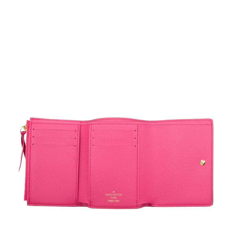 Louis Vuitton Monogram Vivienne in Seoul Portefeuille Victorine Wallet Brown Very good - Model View
