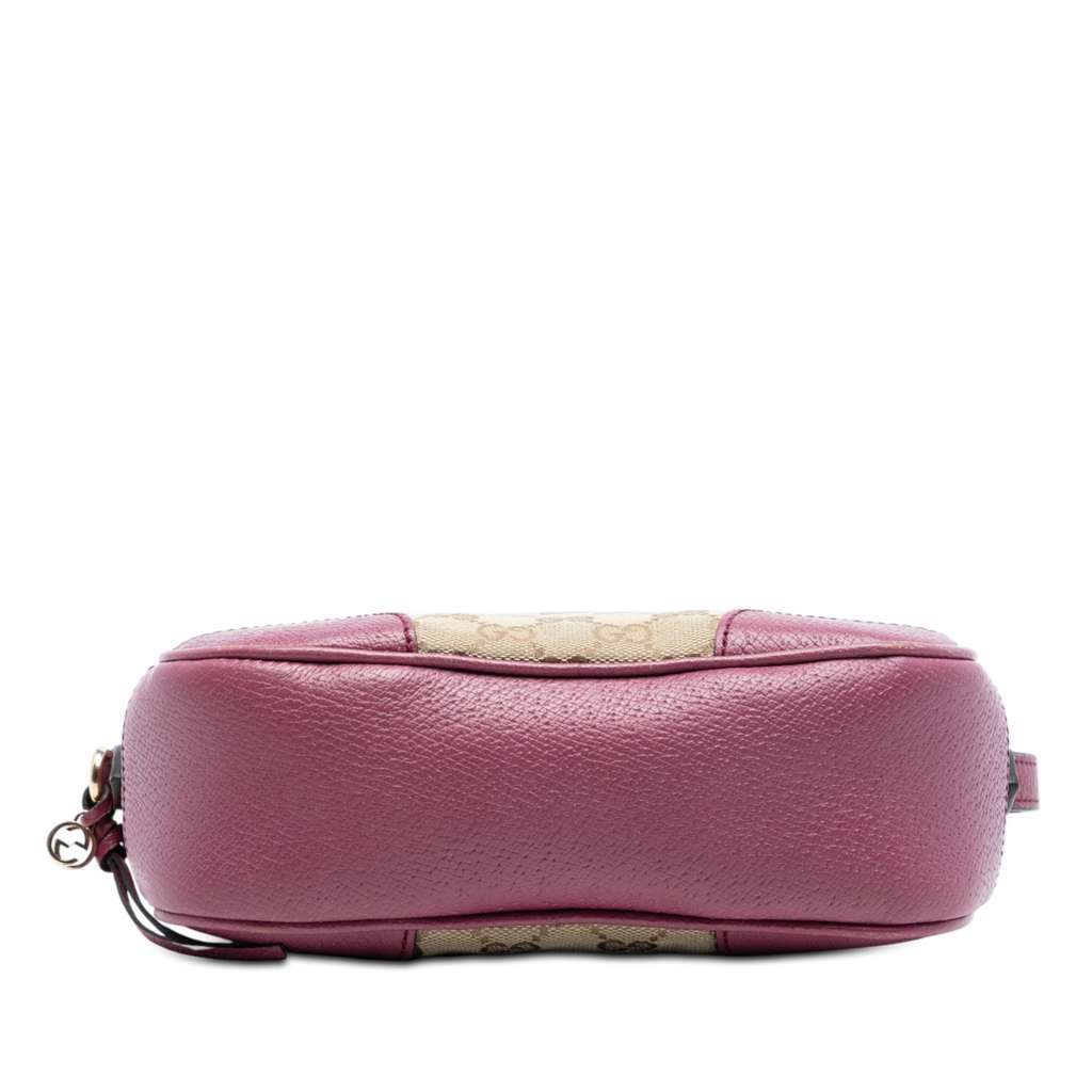 Gucci GG Canvas Bree Crossbody Brown Canvas Very good - Inside View