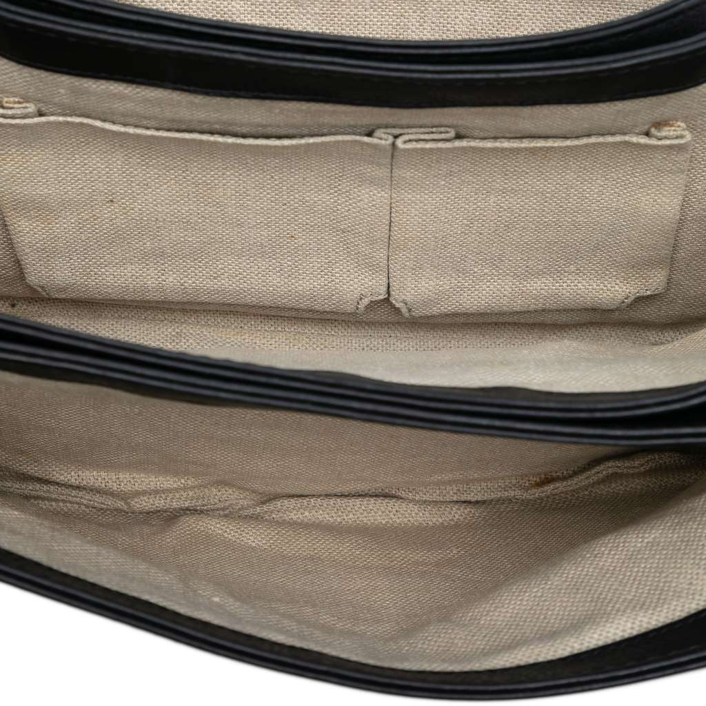 Gucci Leather Marrakech Crossbody Black Leather Very good condition - Model View