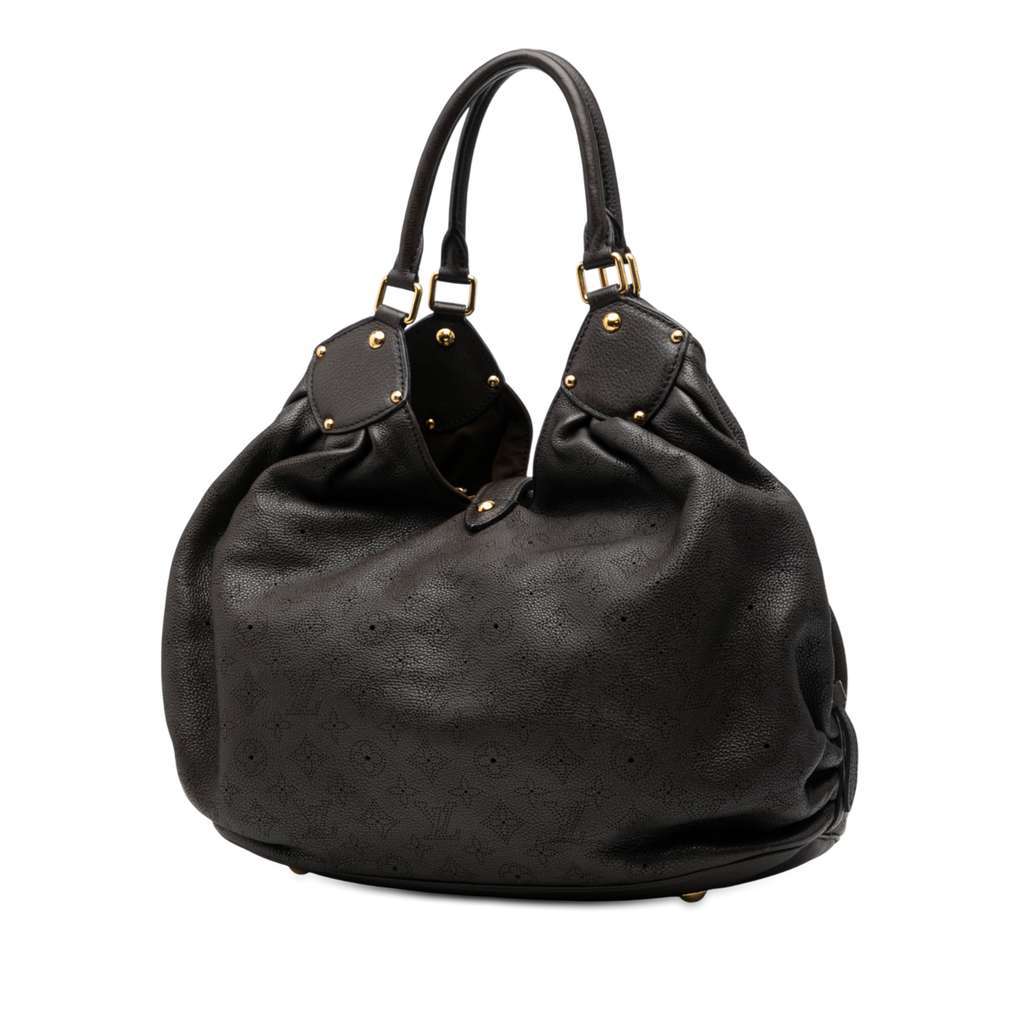 Louis Vuitton Monogram Mahina XL Brown Leather Very good condition - Back View