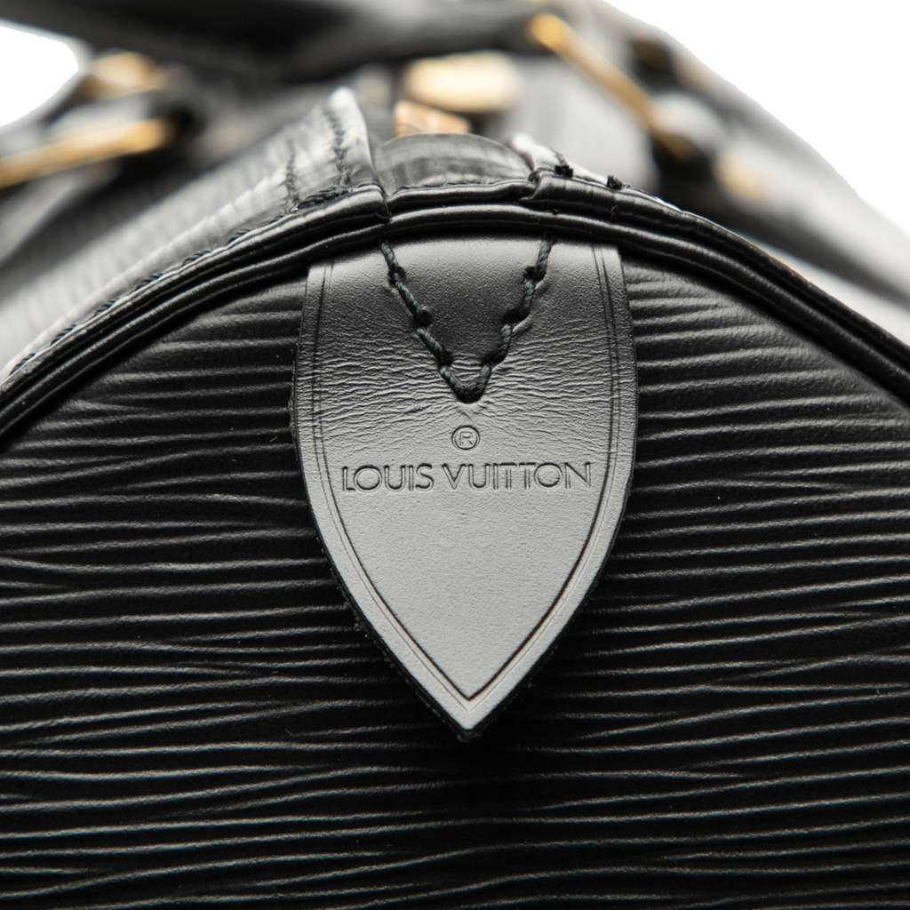 Louis Vuitton Epi Keepall 50 Black Leather Good - Box View