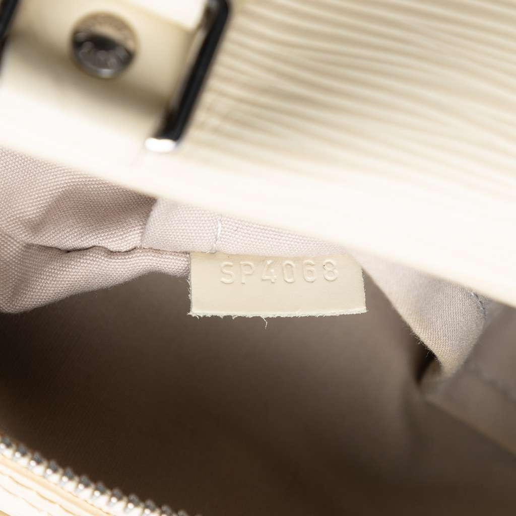 Louis Vuitton Epi Speedy 35 White Leather Good - Box View