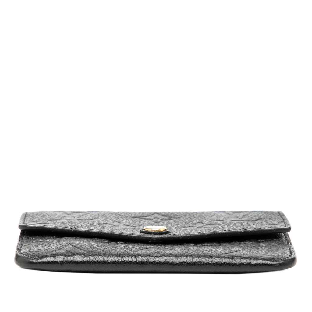 Louis Vuitton Monogram Empreinte Key Pouch Black Leather Very good - Inside View