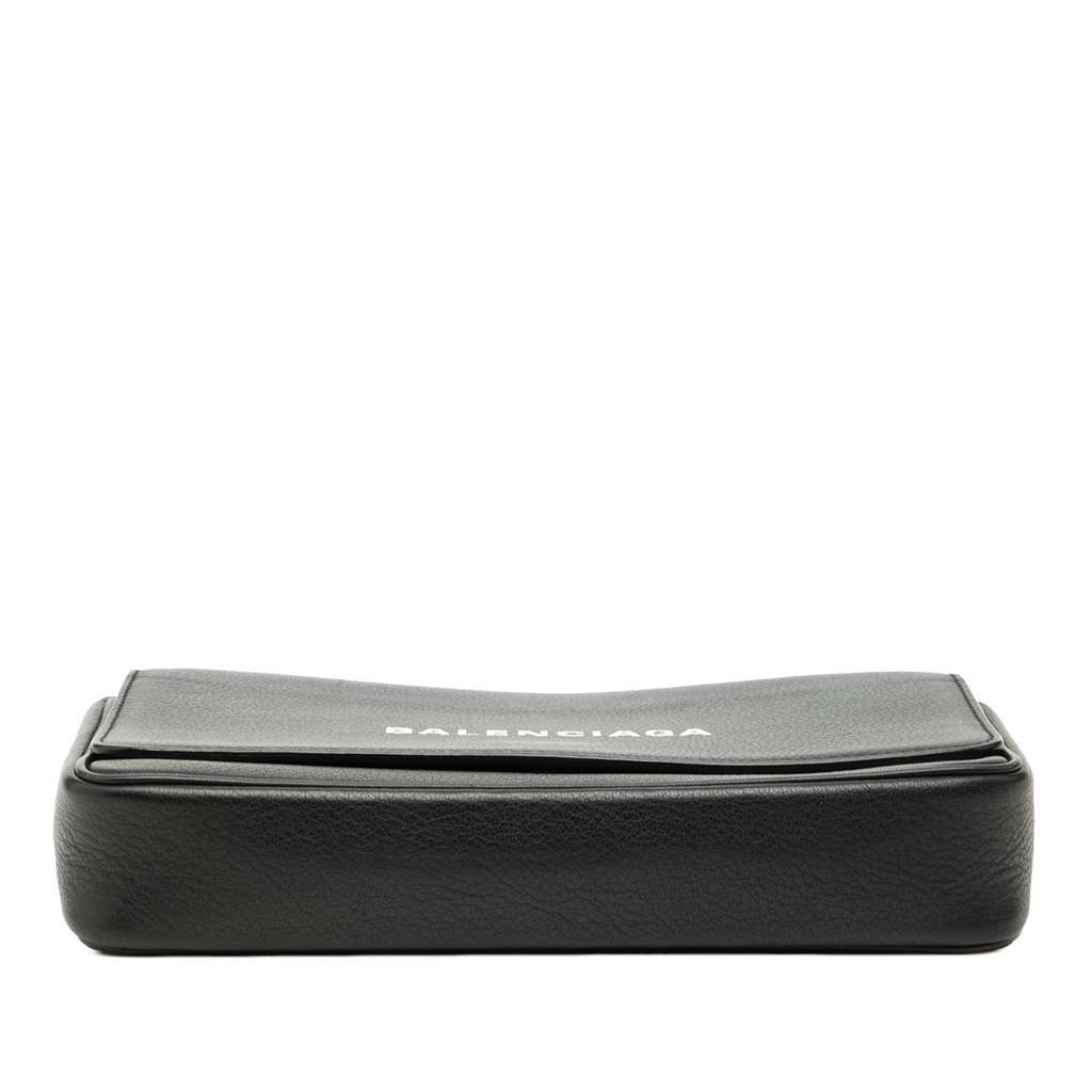 Balenciaga Leather Everyday Wallet on Chain Black Leather Very good - Inside View