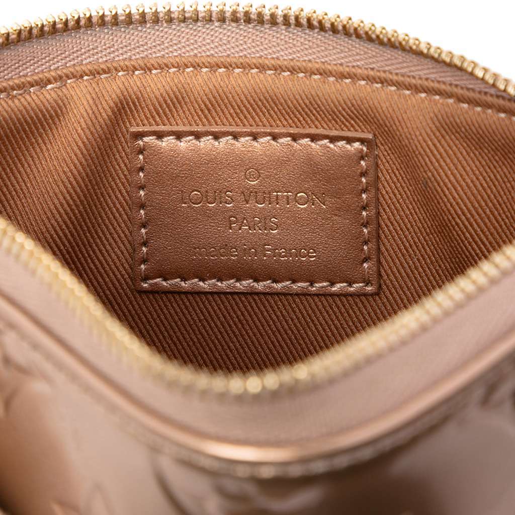 Louis Vuitton Monogram Vernis Mini Pochette Accessoires Pink Leather Good - Box View