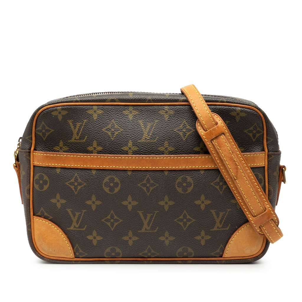Louis Vuitton Monogram Trocadero 27 Brown Fair - Front View