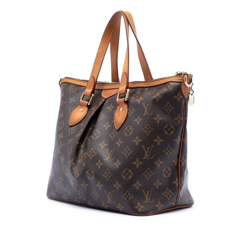 Louis Vuitton Monogram Palermo PM Brown Good - Back View