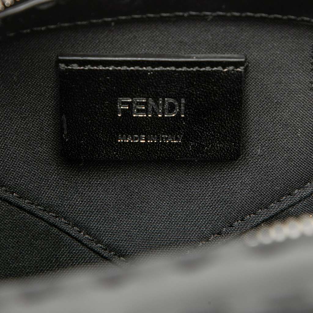 Fendi Mini Zucca Canvas Suitcase Bag Black Canvas Very good - Box View