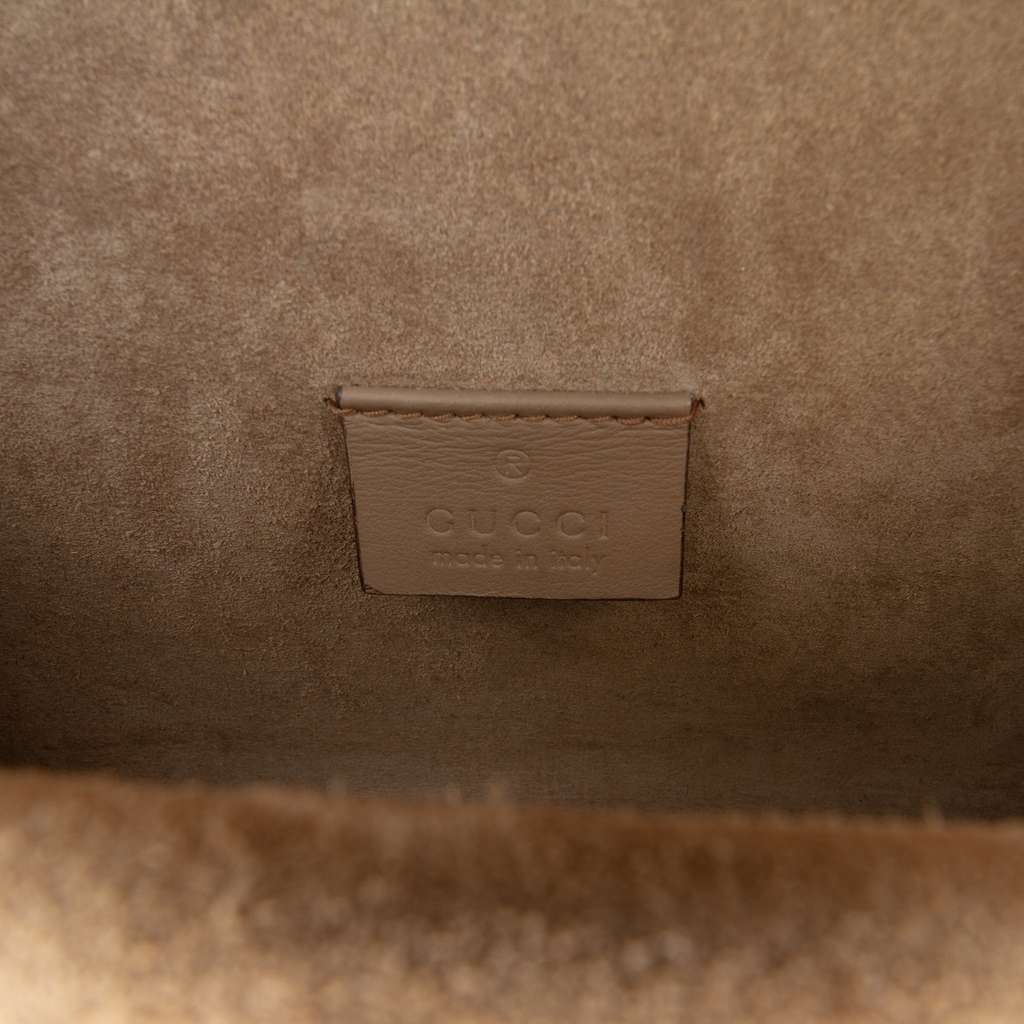 Gucci Small GG Supreme Dionysus Crossbody Brown Canvas Very good condition - Box View