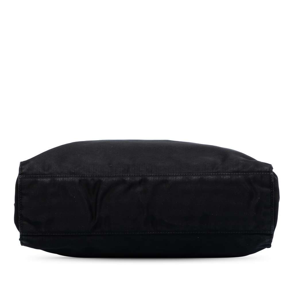 Prada Tessuto Metal Handle Bag Black Very good condition - Inside View
