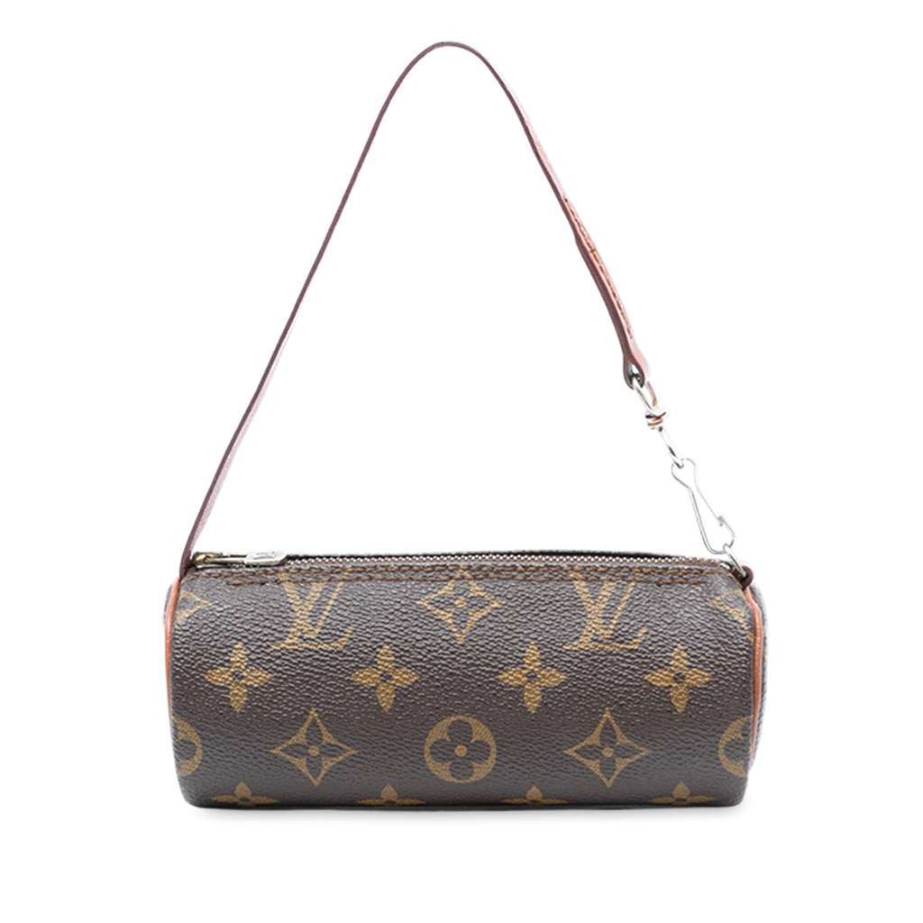Louis Vuitton Monogram Papillon Pochette Brown Very good condition - Front View