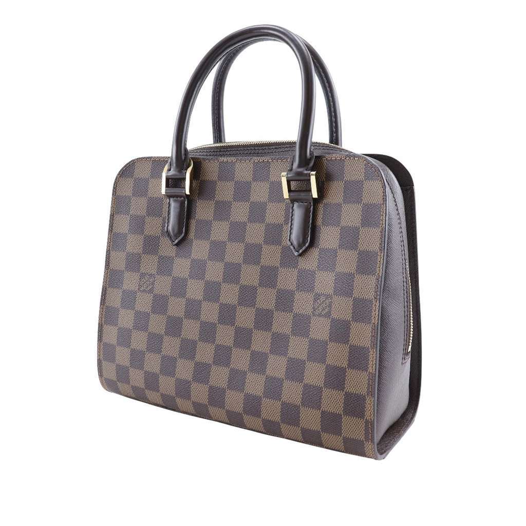 Louis Vuitton Damier Ebene Triana Brown Very good - Back View