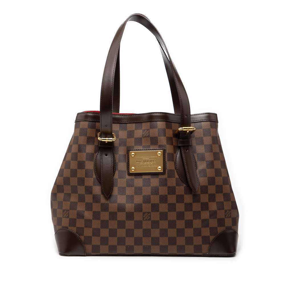 Louis Vuitton Damier Ebene Hampstead MM Brown Good condition - Front View