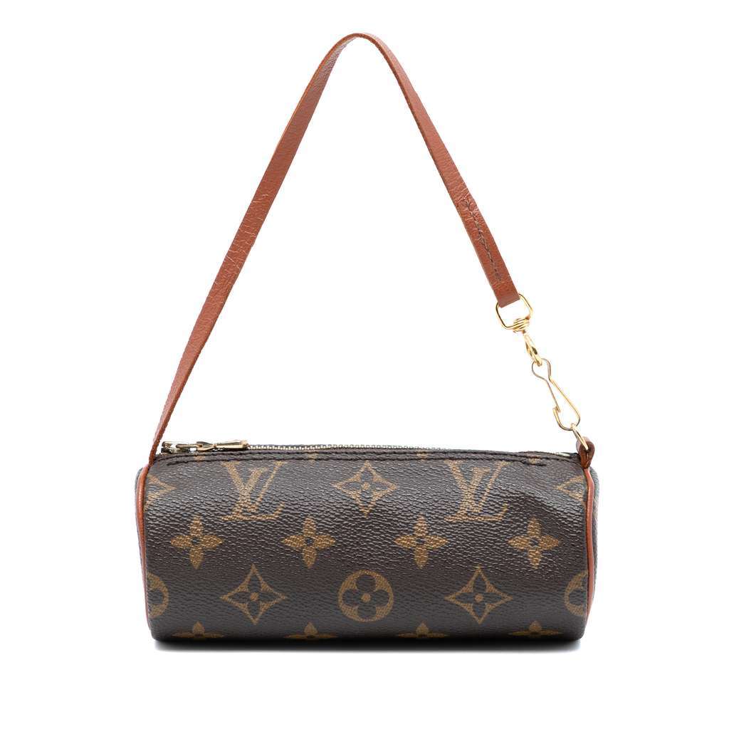 Louis Vuitton Monogram Papillon Pochette Brown Very good condition - Front View