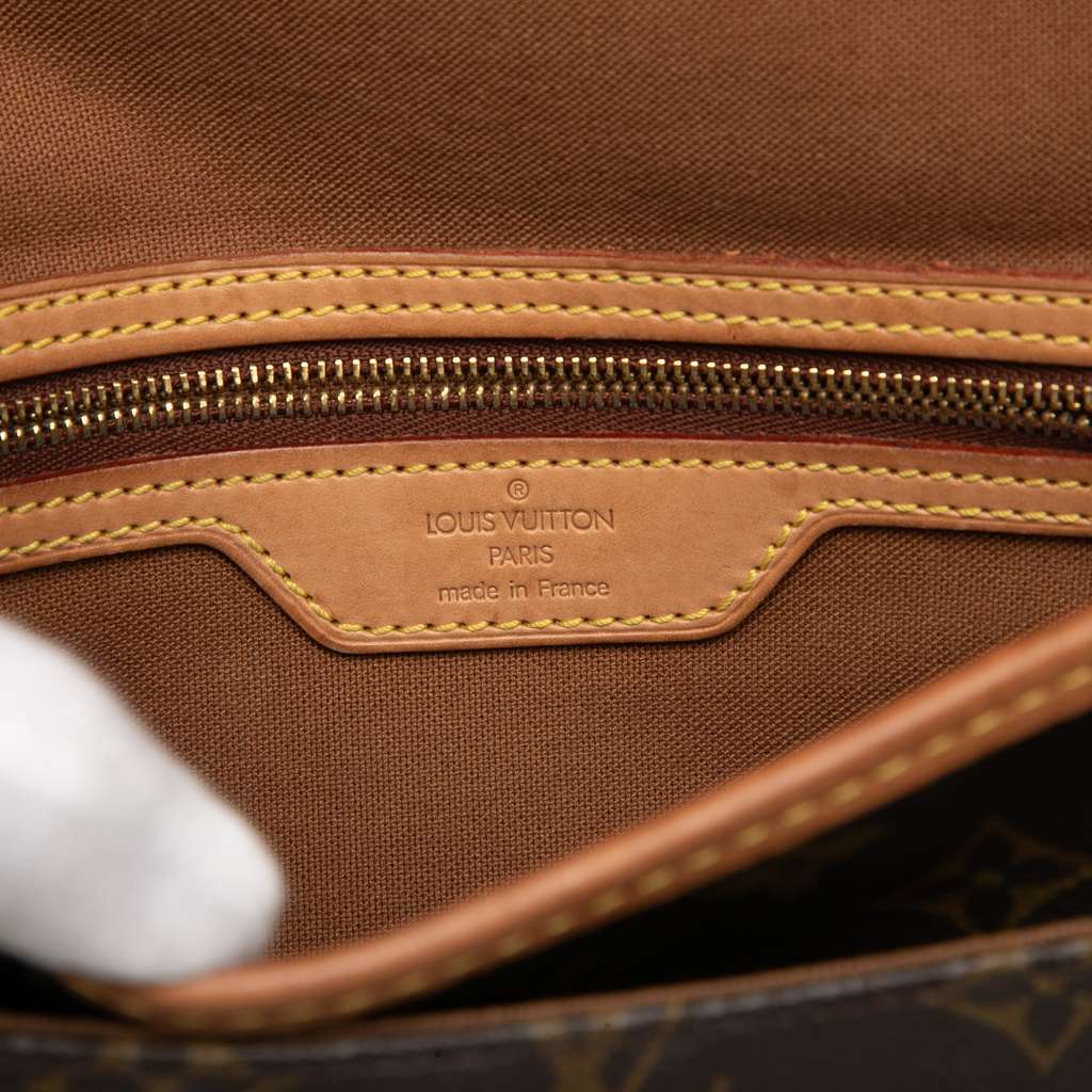 Louis Vuitton Monogram Sologne Brown Very good - Box View