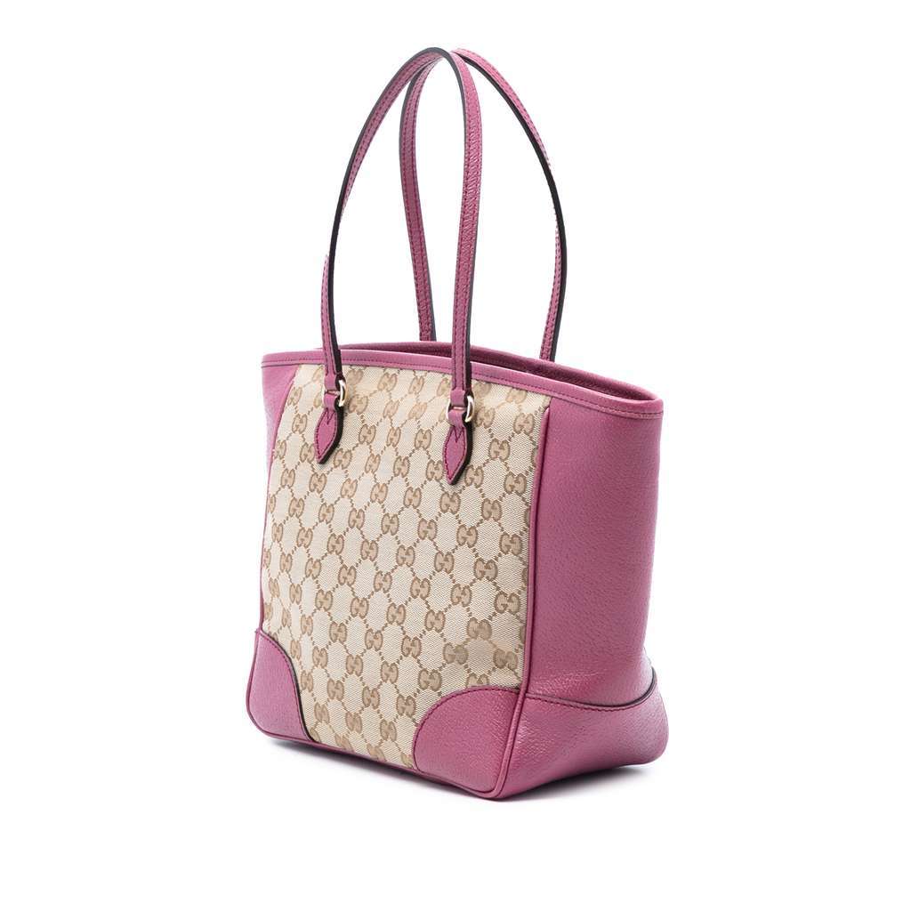 Gucci GG Canvas Bree Tote Brown Canvas Very good condition - Back View