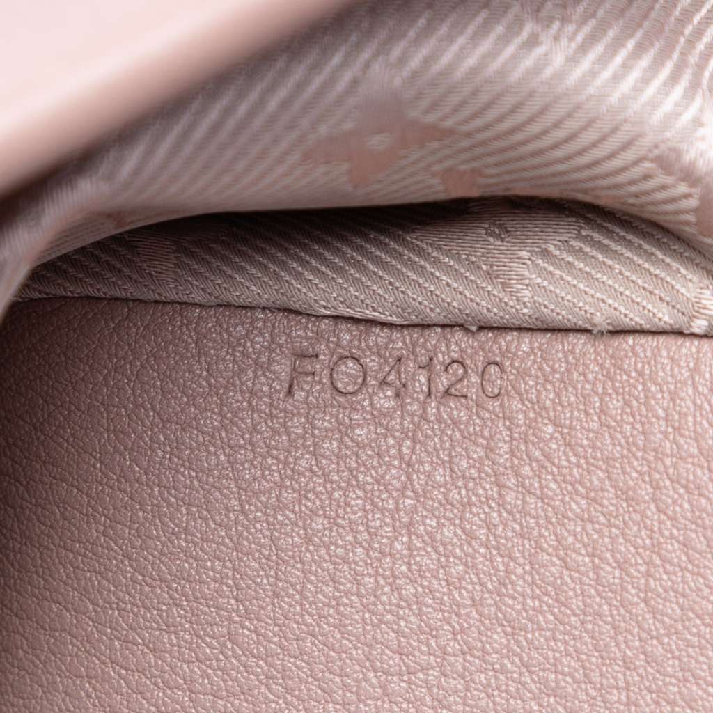 Louis Vuitton Limited Edition Cuir Cinema Intrigue Top Handle Bag Pink Leather Very good condition - Box View