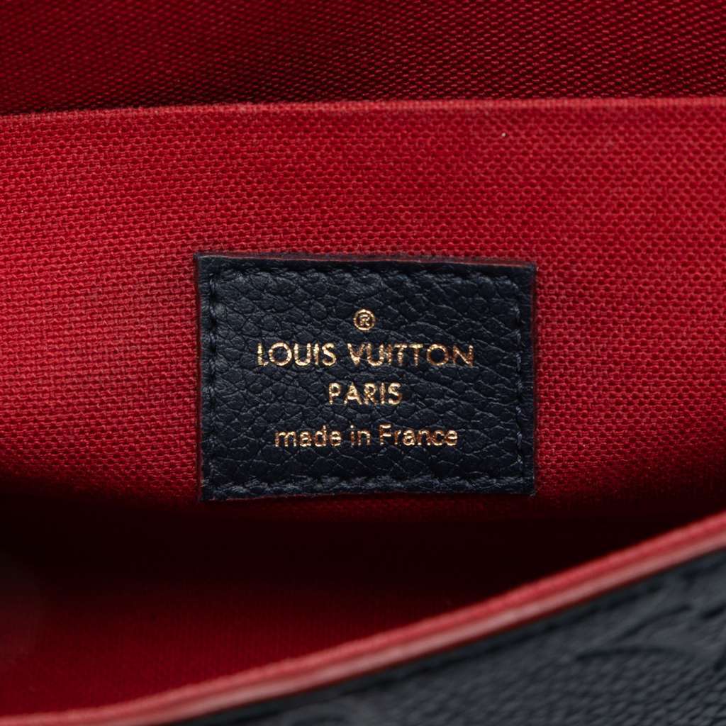 Louis Vuitton Monogram Empreinte Pochette Felicie Blue Leather Good - Box View