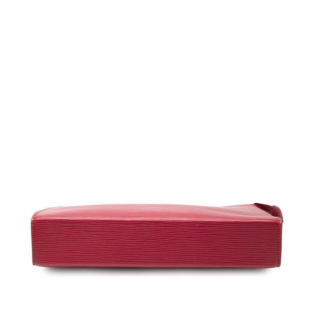 Louis Vuitton Epi Toiletry Pouch 26 Red Leather Good - Inside View