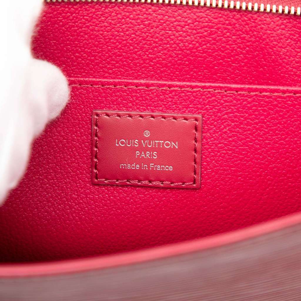 Louis Vuitton Epi Toiletry Pouch 26 Red Leather Good - Box View