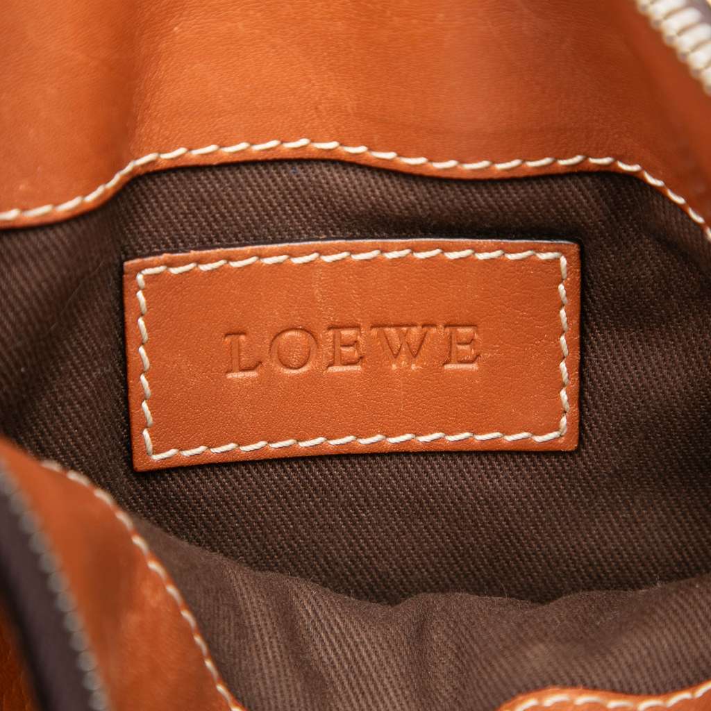 Loewe Leather Anagram Crossbody Brown Leather Good - Box View