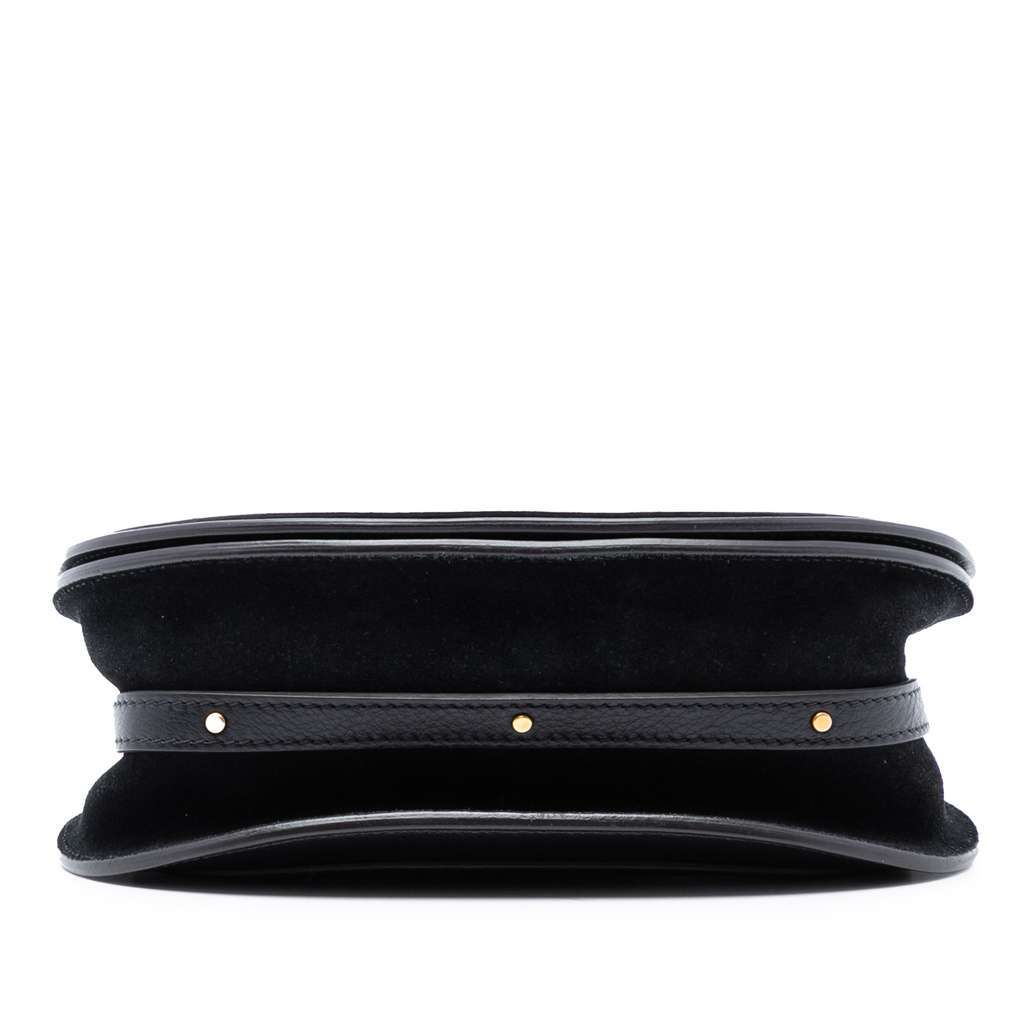 Chloé Medium Leather Nile Bracelet Satchel Black Leather Good condition - Inside View