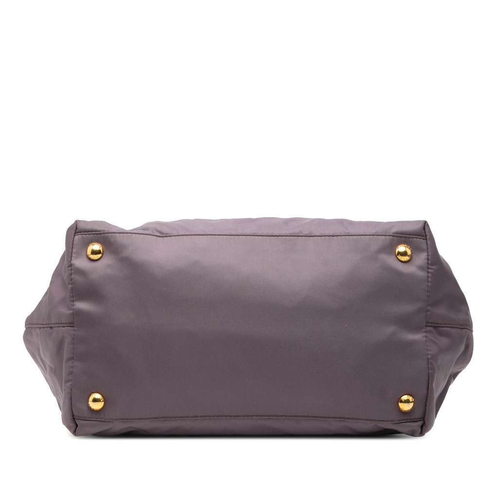 Prada Tessuto Fiocco Tote Purple Very good - Inside View