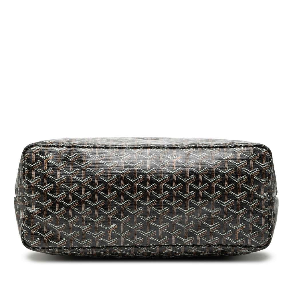 Goyard Goyardine Saint Louis PM Black Canvas Very good condition - Inside View